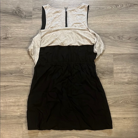 Splendid Gray and Black Skater Mini Skirt for Casual Occasions - Picture 5 of 6